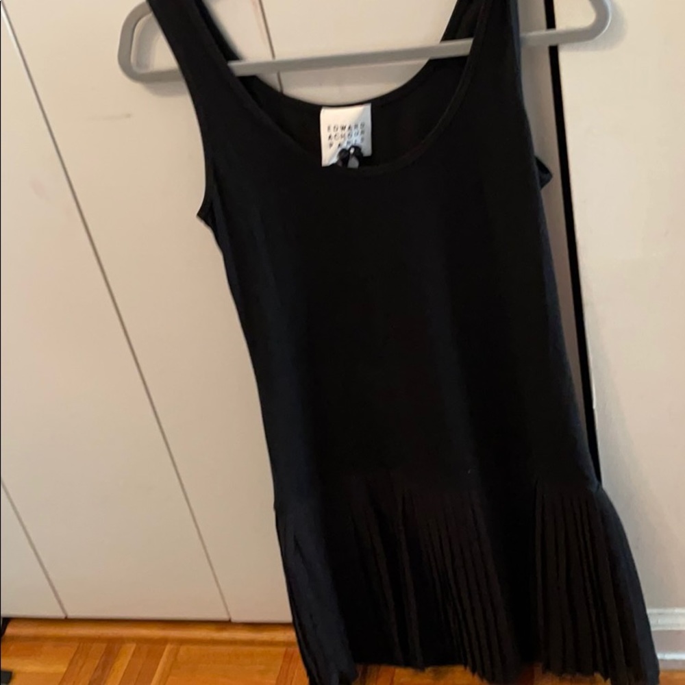 A super cute and a very good quality black dress